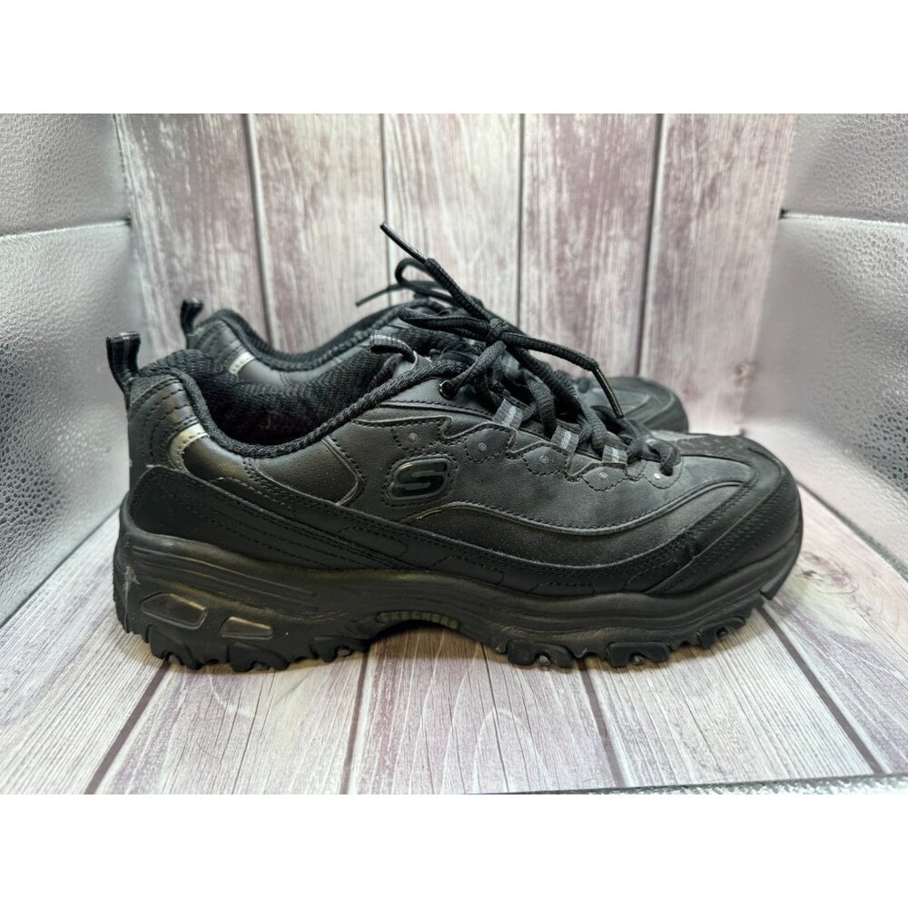 💕Skechers Women's D'Lites Fresh Start Memory Foam Lace-up Sneaker Size 9 - Picture 2 of 14
